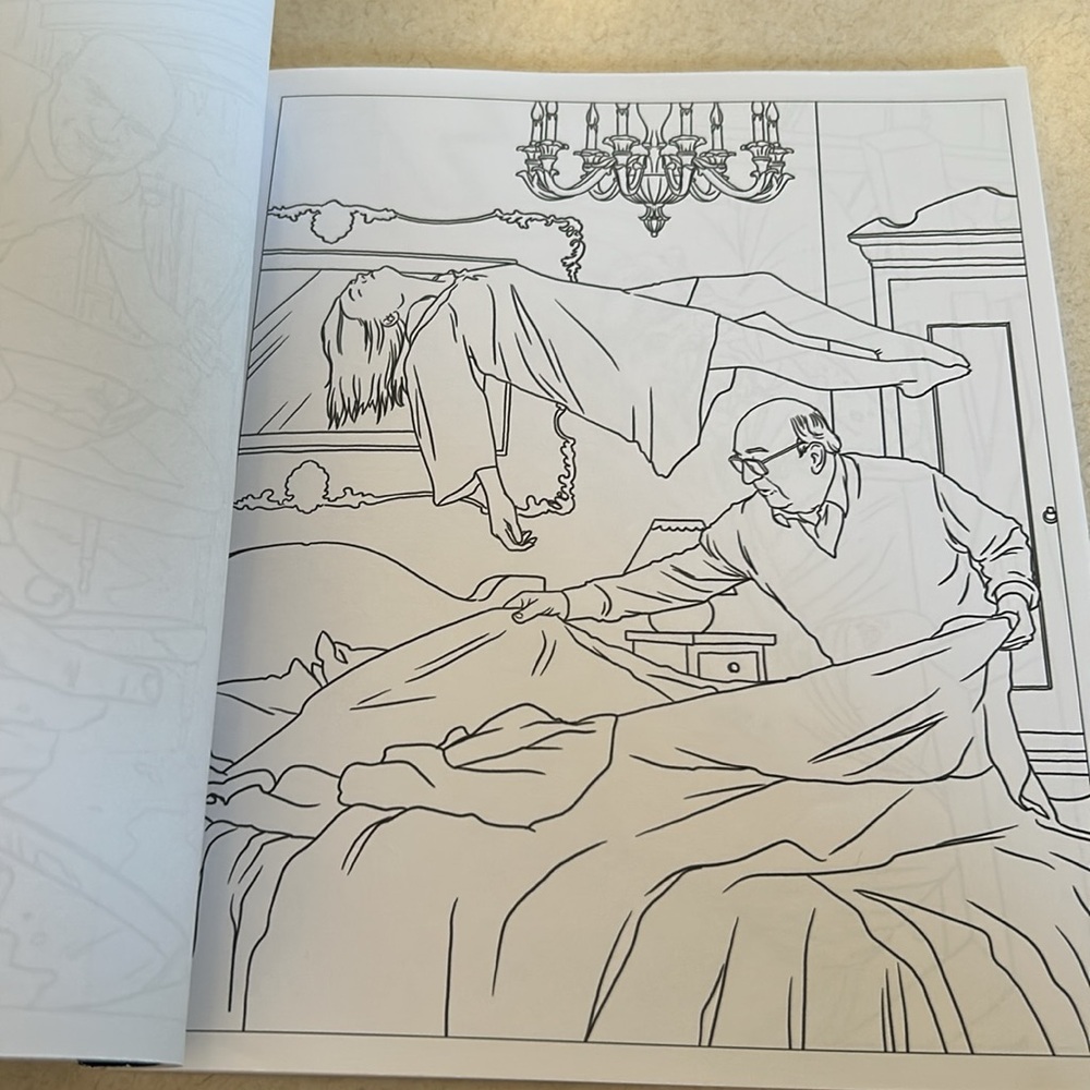 The Exorcist's Coloring Book NWOT Great gift!  🎁 - Picture 5 of 15